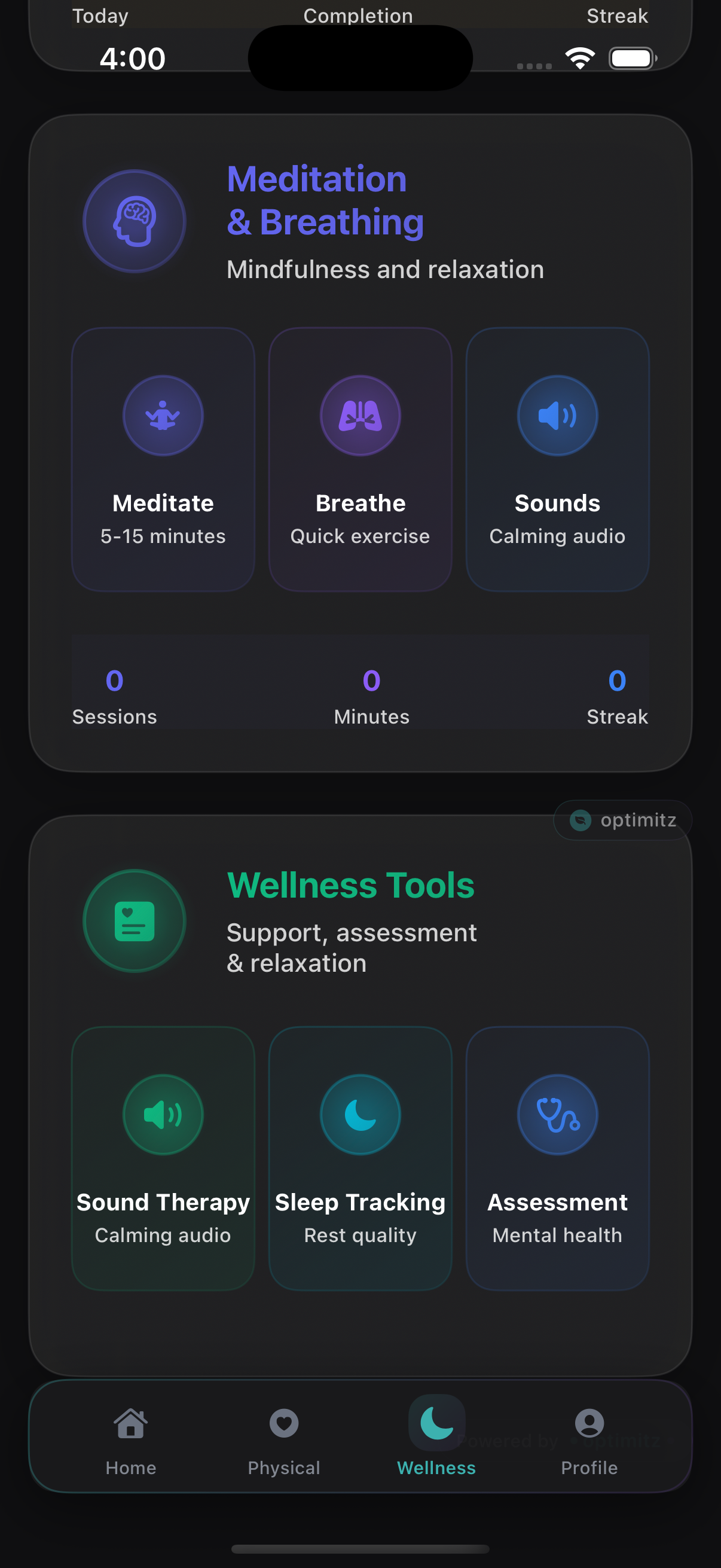 Dark Theme - Meditation