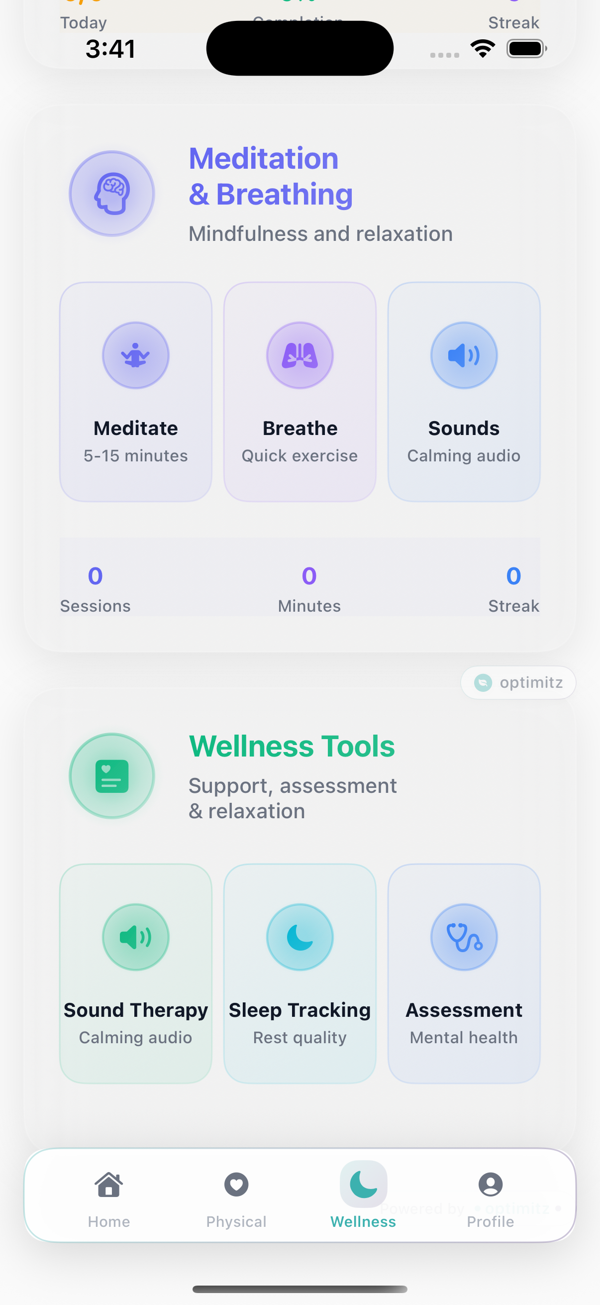 Light Theme - Meditation